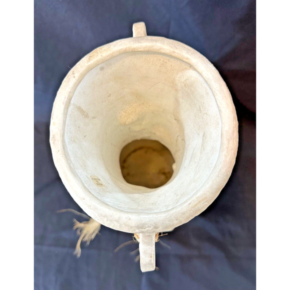 Primitive Southwestern Native Mexico Pitcher Jug Clay Pottery - Picture 11 of 12